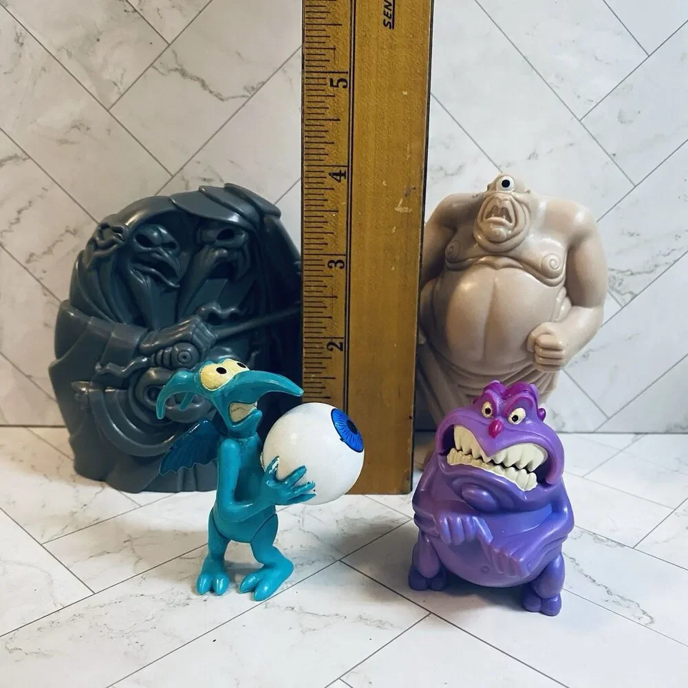 Vintage 1996 Mixed Lot of 4 McDonalds Happy Meal Disney Hercules Toys